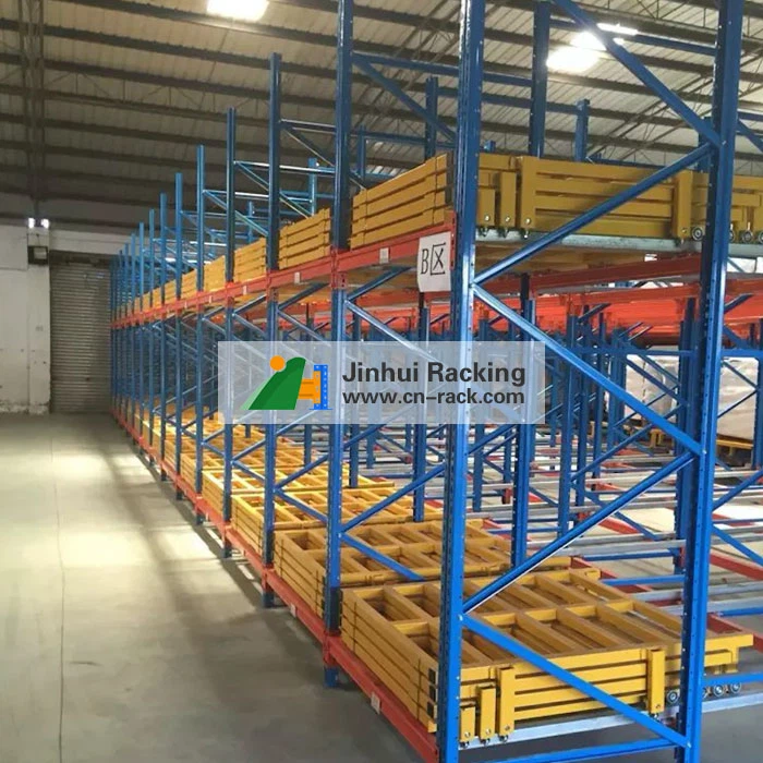 Spingere indietro il sistema di rack pallet